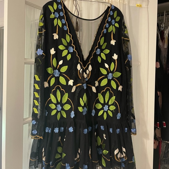 Free People Embroidered Dress - Picture 2 of 4